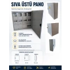 ÖZPA 1054 Sıva Üstü 4 Monofaze Sayaçlı 26 Otomatlı Elektrik Panosu IP40 S. Ü.