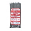 PEMSAN Klips Kablo Bağı 3.6x250 SİYAH (100lü Paket) Kablo Cırdı