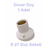 İthal Plastik E-27 Duvar Duy