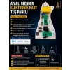 Potanslı Blendır Elektronik Kart Tuş Paneli Devresi (Tefal - Fakir - Beko -vb. Markaların Modellerinde Kullanır)