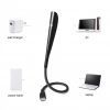 POWERMASTER Ledli Esnek USB Lamba  Siyah 6400k Klavye Aydınlatma ve Kitap Okuma lambası