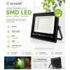 SCHUAR 50w YEŞİL Led Projektör SMD IP65 3600lm (50 Watt 220 Volt)