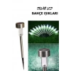Solar Güneş Enerjili 10x1watt 10lu Paket Çim Kazıklı Set Bahçe Aplik Fener BEYAZ Işık 6500K IP44