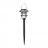 Solar Güneş Enerjili Rustik Fener Bahçe Armatürü 5.5w GÜNIŞIĞI Çim Kazık IP66 3000k