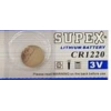 SUPEX CR-1220 Lityum 3v 3 Volt Kumanda Pili Para Düğme Pil (1 Adet Fiyatıdır)