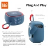 T&G Ses Bombası Hoparlör Bluetooth Usb-Sd-Fm Destekli Kablosuz Taşınabilir Wireless 5w