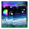 USB Girişli RGB Şerit Led Seti 10 mt IP 68 APP Kontrol Blue Tooth