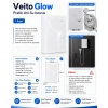 VEİTO GLOW Pratik Ani Su Isıtıcı Banyo Şofbeni 8000W 220v (220 Volt 8 kW)