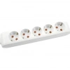 VİKO Multilet BEYAZ Beşli Grup Priz Topraklı Klemensli (5li Kablosuz)