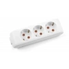 VİKO Multilet BEYAZ Üçlü Grup Priz Topraklı Klemensli (3lü Kablosuz)