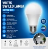 VOLTEK 9W Led Ampul E-27 Duylu BEYAZ 6500K