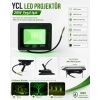 YCL 20w YEŞİL Led Projektör SMD IP65 1800lm (20 Watt 220 Volt)