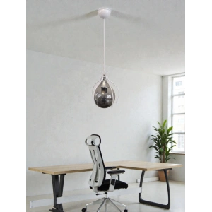 DMR Örümcek Tekli BEYAZ Top Avize E-27 Duylu