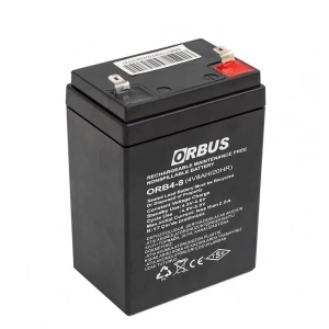İTHAL 4V 8A Kuru Bakımsız Akü Işıldak ve Fener - Terazi Aküsü 4 Volt 4 Amper 45x70x100mm)