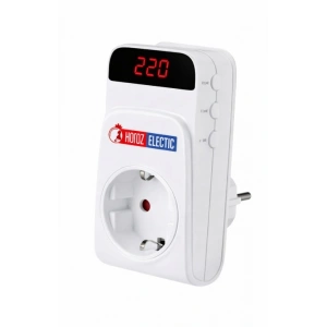 HOROZ Protex-r Ani Yüksek Akım Korumalı Priz Dijital Göstergeli 140v-280v Arası Ayarlanabilir