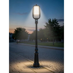 HOROZ Texas-100 100w Ledli Sokak Lambası Armatürü Beyaz Işık 6400k 220 Volt IP65