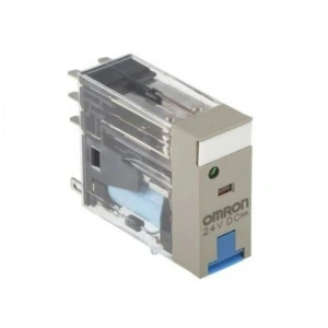 OMRON G2R-2-SN 24v DC 8 Pinli Ledli Röle 2 Açık 2 Kapalı Kontaklı 5 Amper (Bobin 24 Volt Doğru Akım 8 Kalın Soket Ayaklı Role)