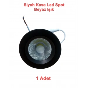LUSTER 7W SPOT BELİNDA SİYAH KASA 6500K