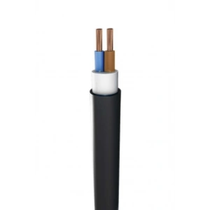 ALKAN 2x10mm Kablo Yer Altı Elektrik Kablosu SİYAH YVV (NYY) 0.6/1 kV