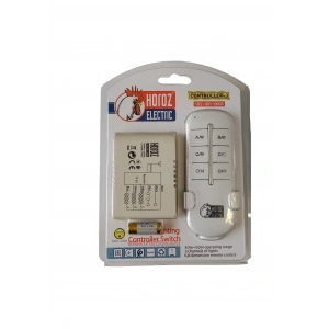 HOROZ Controller-3 3 Çıkışlı 3x1000w Avize ve Aydınlatma Kumandası 3Lü Wireless Kontrol 220 Volt IP20 (Üçlü Kumanda 30-60 Metre Algılama)