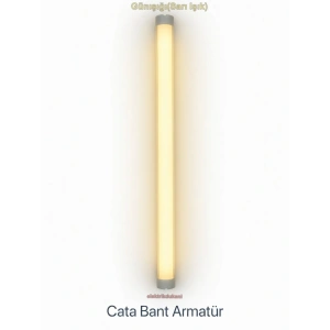 CATA 120cm 36w GÜNIŞIĞI Yatay Led Bant Armatür 3200k IP20 220 Volt
