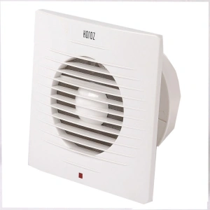 HOROZ Fan-150 150 lik Banyo ve Mutfak Havalandırma Aspiratörü Plastik Beyaz 20w IP20 220 Volt (Montaj Delik Çapı 150mm 15cm 6 İnç )