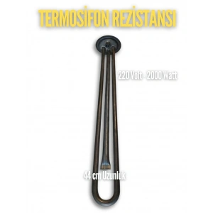 ENDER Krom Termosifon Rezistansı 2000w 220v 8.5 ? Cr-Ni (Üniversal 220 Volt 2000 Watt)