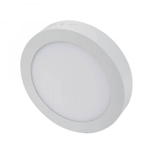 CATA 18w Yuvarlak GÜNIŞIĞI Sıva Üstü Led Panel 3200k Beyaz Kasa Günışığı Işık IP20 18 Watt 220 Volt