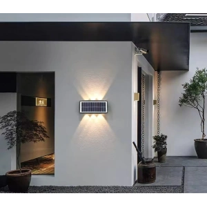 CATA Kos 20w Solar Aplik Günışığı Dış Mekan 3200k 20 Watt IP65 (Güneş Enerjili Duvar Aplik Armatür)