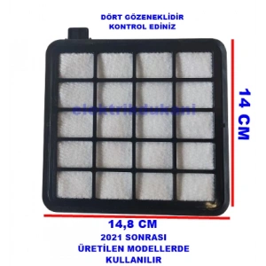 ARNİCA Pika - Mila Modellerine Uygun Hazne Motor Filtresi + Sünger (5 Katmanlı Motor Koruma Filitres Orjinal Ürün)