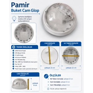 BUKET GLOP ARMATÜR (BEYAZ)