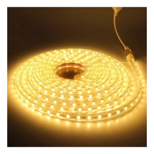 CATA 10 Çip 220V Dış Mekan Trafosuz Şerit Led 3500 k Günışığı Kendinden Yapışkanlı (120 Led)