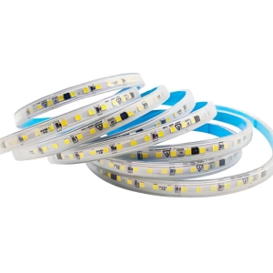 CATA 10 Çip 220V Dış Mekan Trafosuz Şerit Led 6500 k Beyaz Kendinden Yapışkanlı (120 Led)