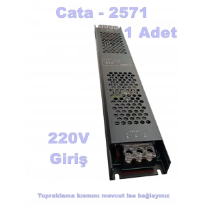 CATA 12V 40A Şerit Led Adaptörü 40A 480W Süper Slim