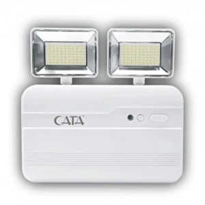 CATA 2x10 Watt Acil Aydınlatma Nil Şarjlı Armatür Işıldak 2 Kademe 6400k 220 Volt IP20