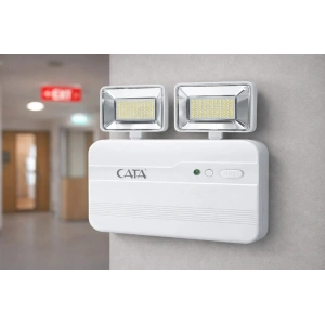 CATA 2x5 Watt Nil Acil Aydınlatma Şarjlı Armatür Işıldak 2 Kademe 6400k 220 Volt IP20