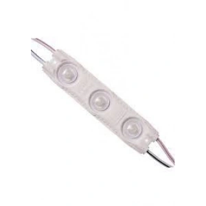 CATA 12v 3lü Modül Led BEYAZ Mercekli Led Dış Ortam IP67  (12 volt 1.2 watt 50lm)