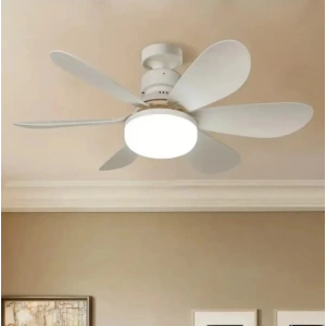 CATA Lodos Fan 62w Ledli E-27 Duy a Takılabilen 6 Kanatlı Kumandalı Tavan Vantilatörü