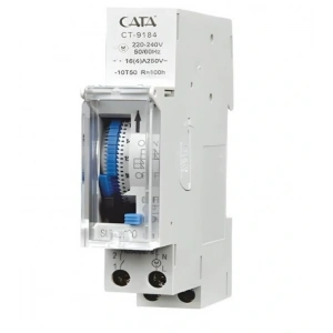 CATA Otomat Tipi Zaman Saati 100 Saat Rezervli Zaman Rolesi