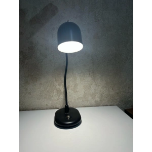 CATA Şarjlı Ledli BERLİN Masa Lambası SİYAH 3 Renk Işık Abajur (Beyaz 6500k / Kırık Beyaz 4000k / Günışığı (Sarı)3200k)