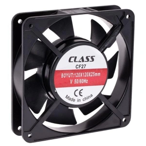 CLASS 120x120x38 Dc 12v Plastik Pano Soğutma Fanı 12 Volt