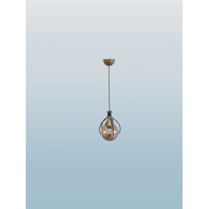 DMR Örümcek Tekli SİYAH Top Avize E-27 Duylu