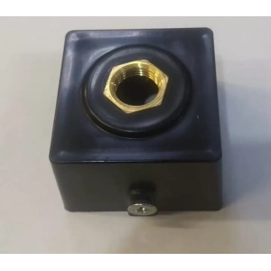 DPA KARE KOVAN ORTA İÇ ÇAP 60 MM SİYAH PLASTİK