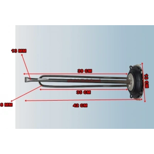 ENDER 2000w Titanium Rezistans Beş Delikli DT3 220v 8.5 ? Cr-Ni