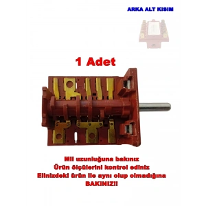 ENDER 7+6 Çevirmeli Anahtar Sürekli Döner 7 Kademe 7 Kontak