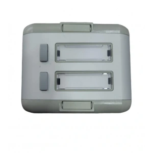 ENDER Işıksız 2li Etiketli Alüminyum Zil Paneli 2 Butonlu