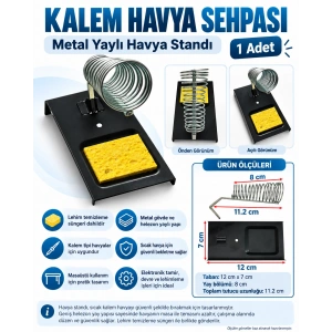 ENDER Metal Kalem Havya Sehpası