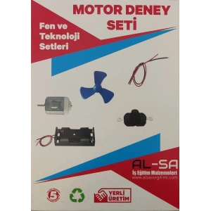 ENDER Motor ve Pervaneli Öğrenci Deney Seti