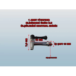 ENDER T Sahlep Musluğu Dıştan Dişli 1/2 Parmak Teflonlu