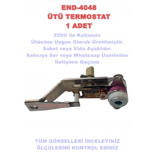 ENDER Ütü Termostatı Kısa Mil (Mil Boyu: 11mm)